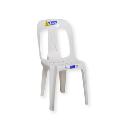 URATEX Monoblock 101 Classic Chair - Marble White