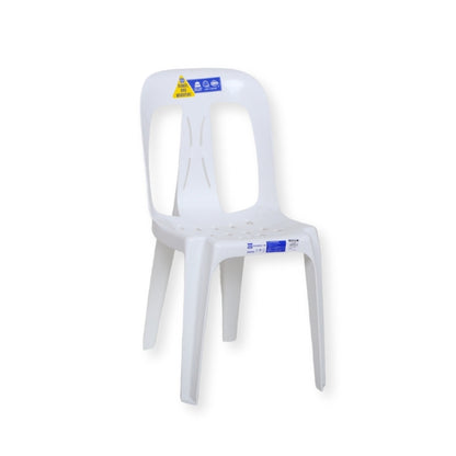 URATEX Monoblock 101 Classic Chair - White