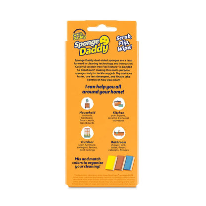 Sponge Daddy 1.4oz Dual-Sided Sponge+Scrubber