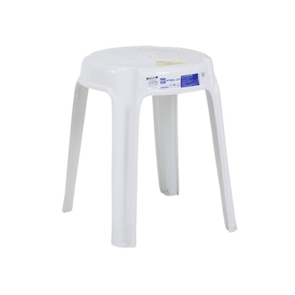 URATEX Monoblock 201 Stool - White