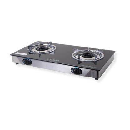 UNION Double Burner Gas Stove - Glass Top (UGGS275G)