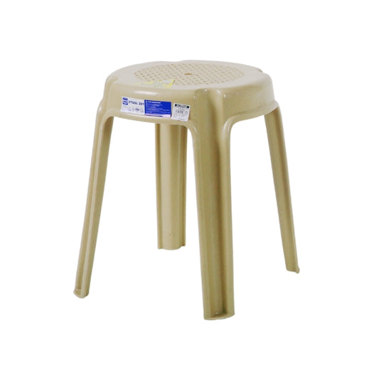 URATEX Monoblock 201 Stool - Marble Beige
