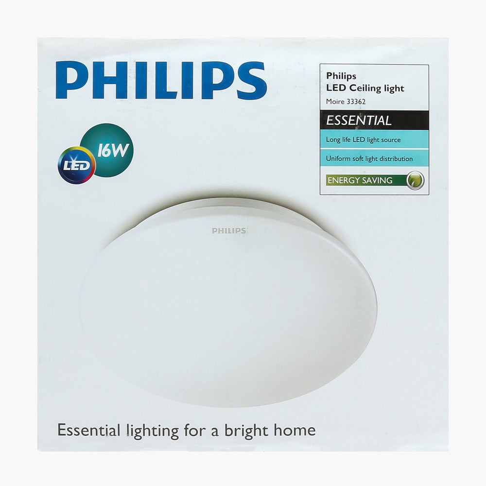 PHILIPS Essential Moire LED Ceiling Light 16W