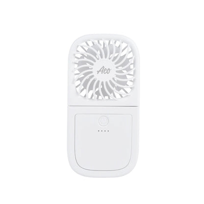 ACO Electrical Multipurpose Handheld Mini Fan - White