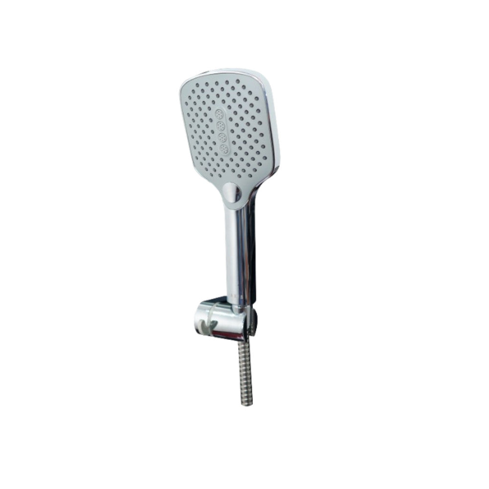 AXIS 3-Setting Square Hand Shower Kit Chrome