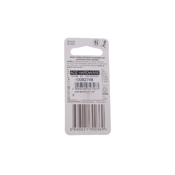 ENERGIZER Manganese Dioxide A27 12V (A27BPI)