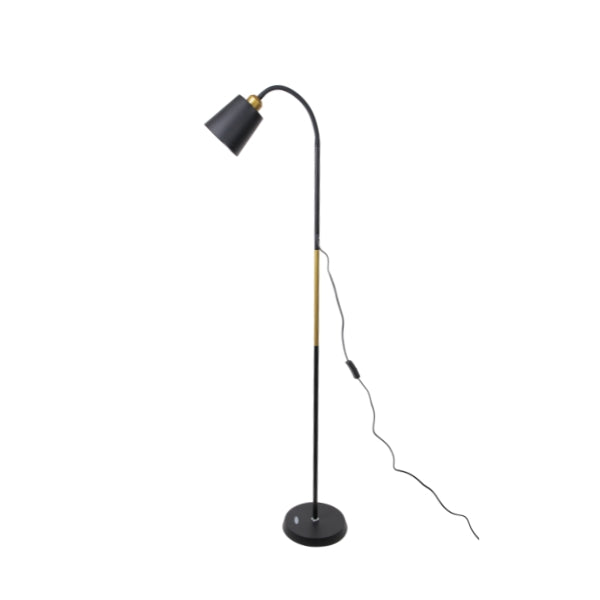 LEDTEC 2in1 Nordic Table and Floor Lamp - Black