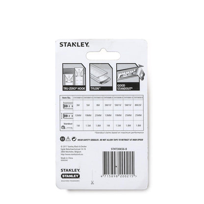 STANLEY 8m Tylon Measuring Tape Ruler