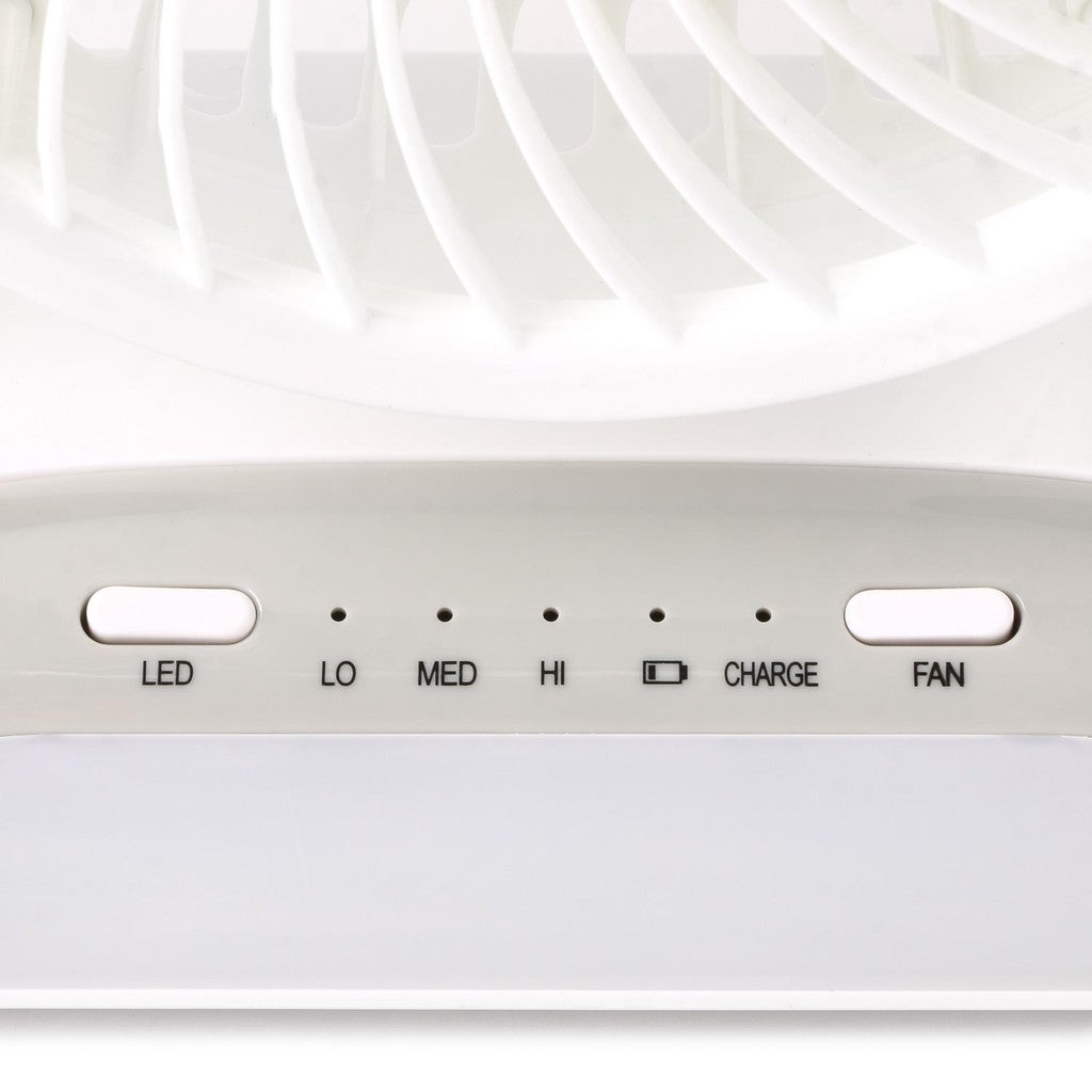 FIREFLY 5.5" Rechargeable Blade Fan With Night Light (FEL628)