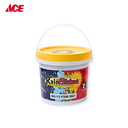 RAIN OR SHINE 4L Elastomeric Waterproofing - Stone Gray (ROS-115)