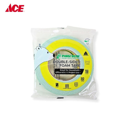 POLAR BEAR 24mmx10m Foam Tape (DS8010 SP020/EMT2410)