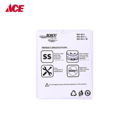 ROSCO 2m Shower/Bidet Stainless Hose (RO-811L)