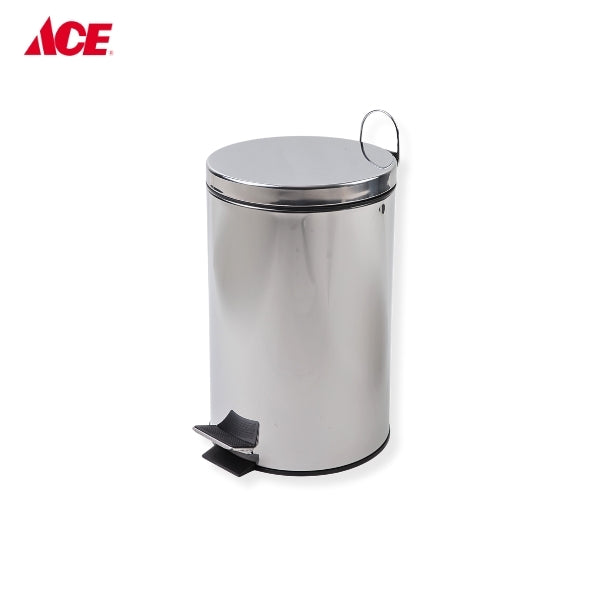 CASCADE 12L Stainless Steel Flat Lid Pedal Bin (J-12L)