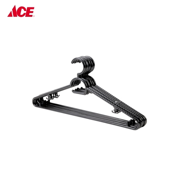 HOMESTYLE XL Heavy Duty Hanger - Black 6pcs (#168)