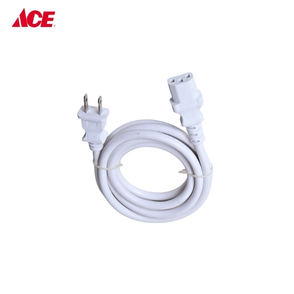 CYBERTEC 2m  Heavy Duty Appliance Cord - White