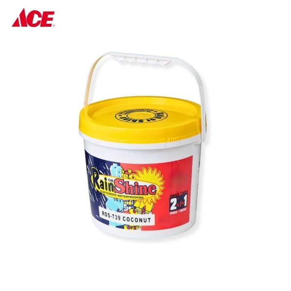 RAIN OR SHINE 4L Elastomeric Waterproofing - Coconut (ROS-739)