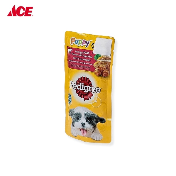 PEDIGREE 130g Pouch Puppy Beef Egg Loaf with Vegetables