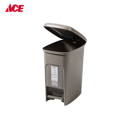 MEGABOX 9L Neutralist Slim Step Bin - STone Gray (MG710)
