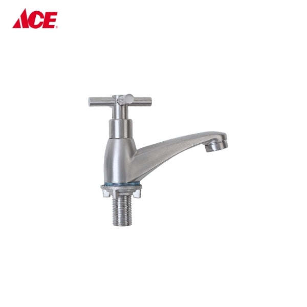 ROSCO Lavatory Faucet – Cross Handle Stainless Steel (RO-1847)