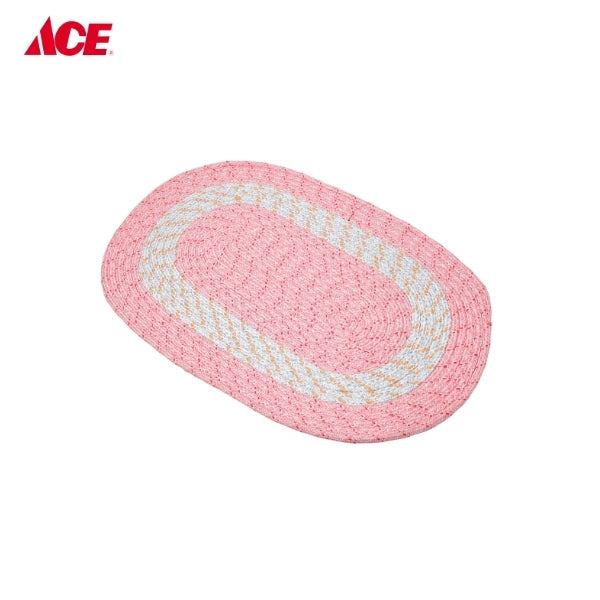 RIGHT CARE 43x66cm Oval Braided Doormat