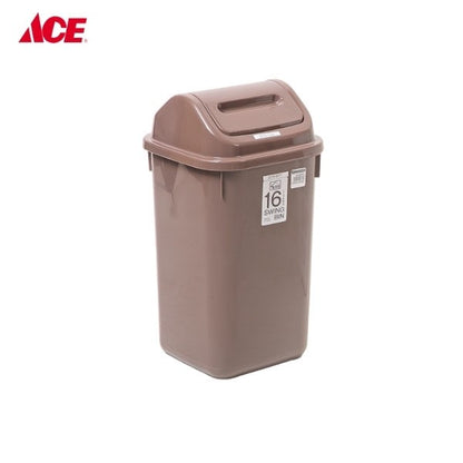 HOMESTYLE 16L Swing Bin - Brown (#2018)
