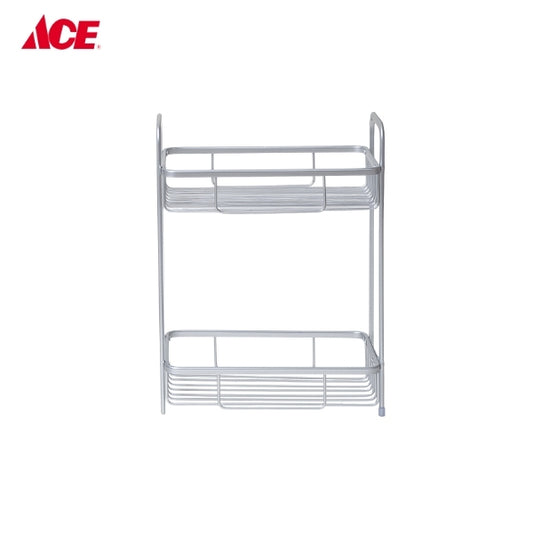 CASCADE 2-Layer Aluminum Storage Rack (29x19x39cm)