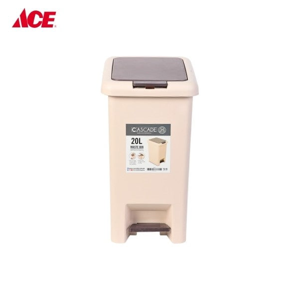 CASCADE 20L Waste Bin with Double Lid Opening (TQ-96)