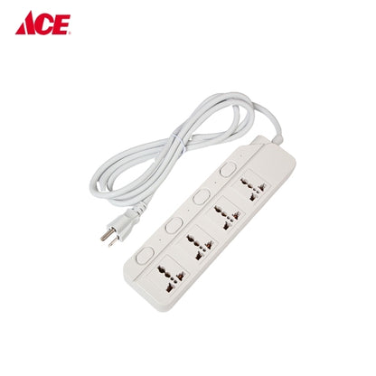 OMNI Extension Cord Set With Ind. Switch 4Gang WED-340-PK