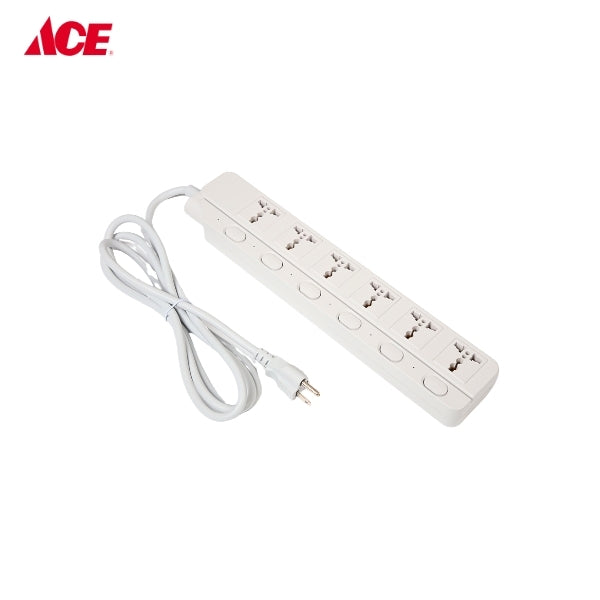 OMNI Extension Cord Set With Ind Switch 6-Gang WED-360-PK