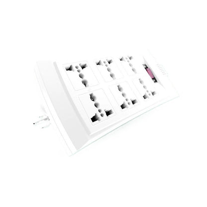 OMNI Universal Outlet Extension Cord 6Gang With Switch WEU 106 PK