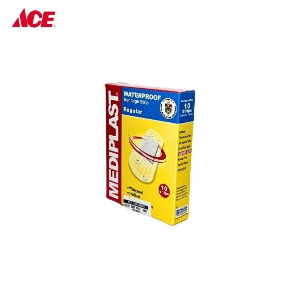 MEDIPLAST Waterproof Bandage Strip (10 Strips)