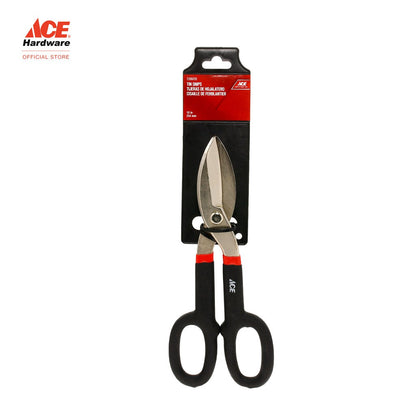 ACE 10" Tin Snips Dipped Handle