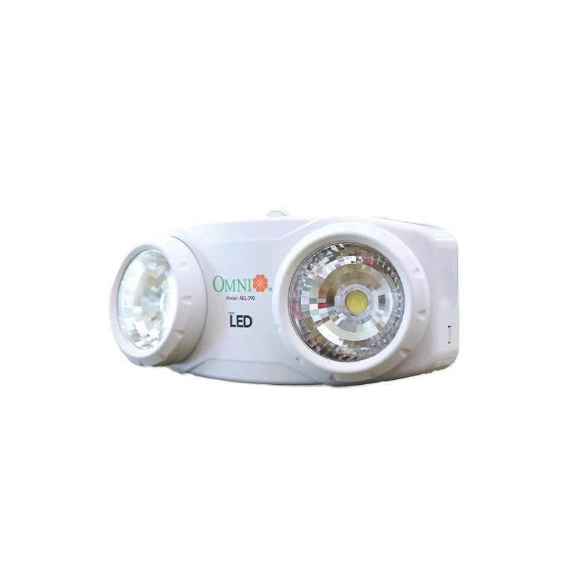 OMNI LED Automatic Emergency Light Swivel Head AEL 390