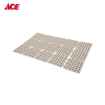 CASAMIA 66x40cm Foldable Bathmat - Khaki (FB-03)