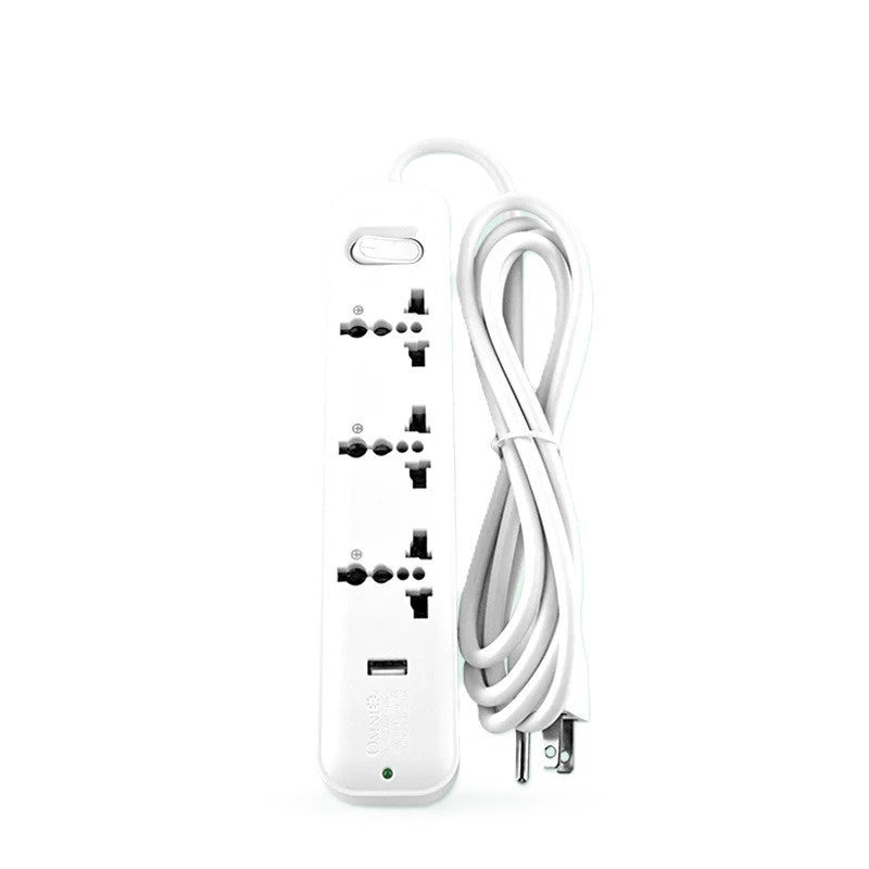 OMNI Travel Extension Cord 3Gang with USB Outlet USB 301
