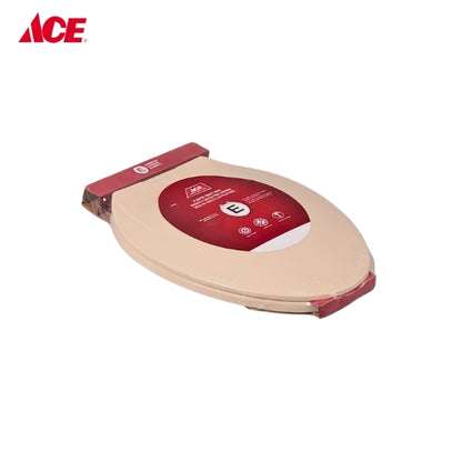 ACE 19" Elongated Toilet Seat - Bone Plastic