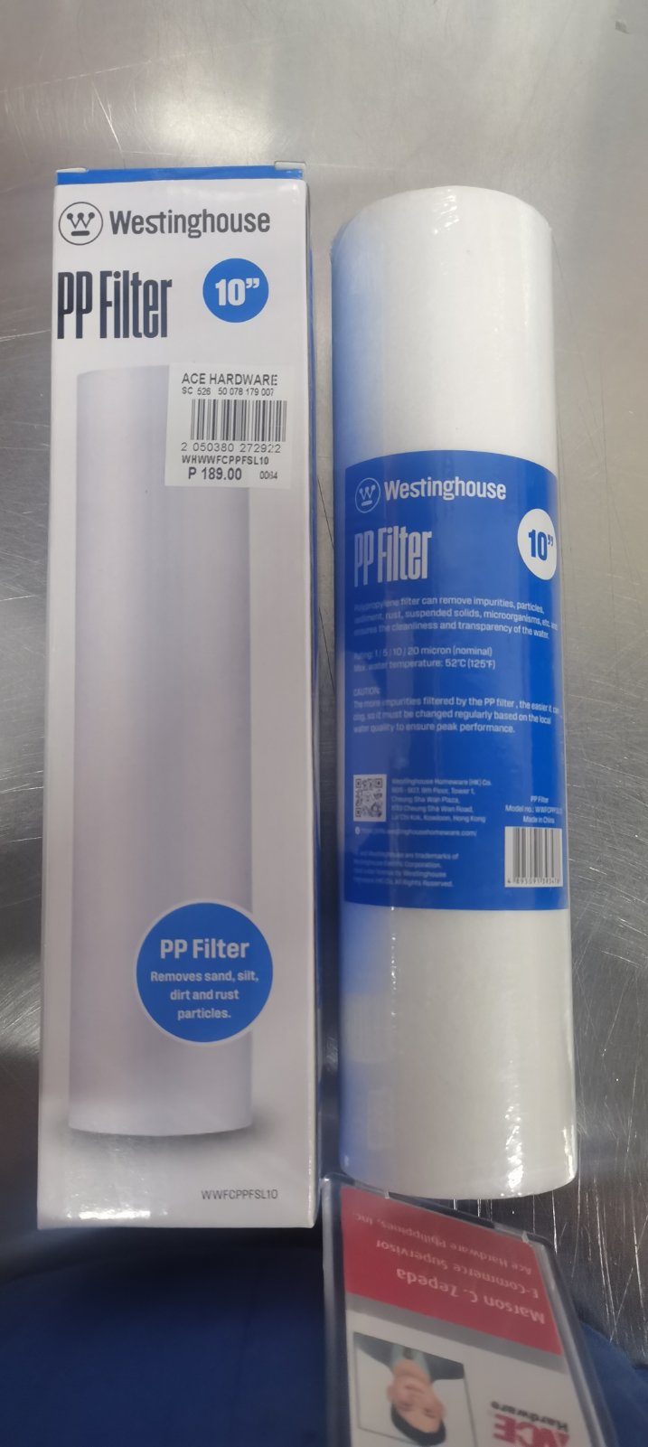 WESTINGHOUSE Filter Cartridge Ceramic (WHWWFCCFSL10)
