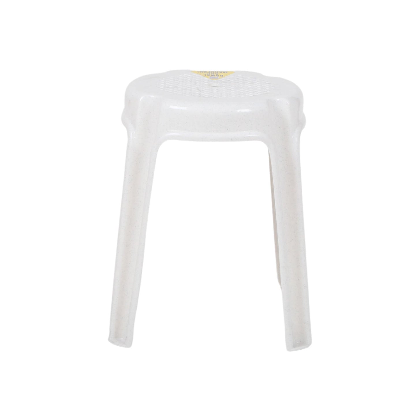 URATEX Monoblock 201 Stool - Marble White