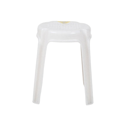 URATEX Monoblock 201 Stool - Marble White
