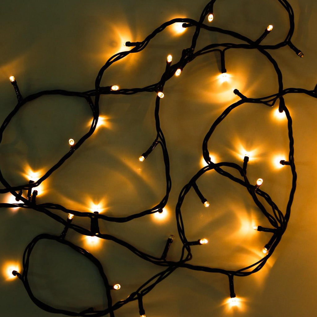 YULETIDE 33mm Fantasy 500 Strobe LED Christmas Lights Warm White