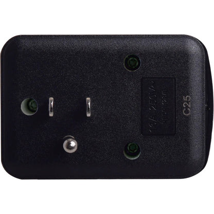 ROYU International Flat Adapter with USB - 2A+1C++1 (REDPL128/B)
