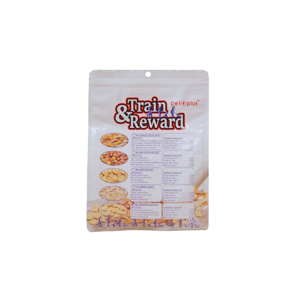 PET PLUS 350g Train & Reward Mix Sandwiched Biscuits