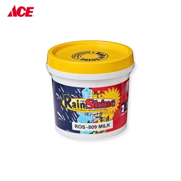 RAIN OR SHINE 4L Elastomeric Waterproofing - Milk (ROS-809)