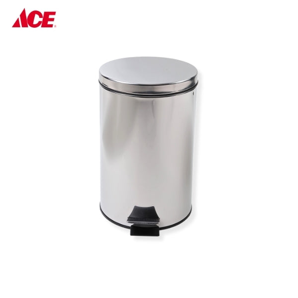 CASCADE 12L Stainless Steel Flat Lid Pedal Bin (J-12L)