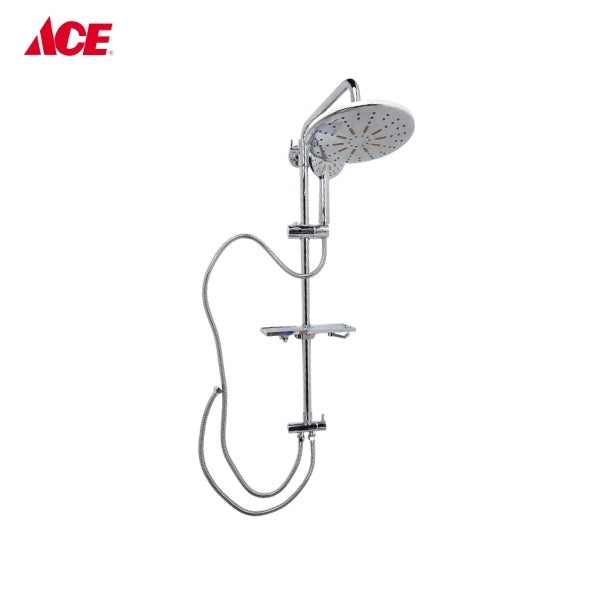 ROSCO Double Shower Set with Diverter Chrome (RO-965)
