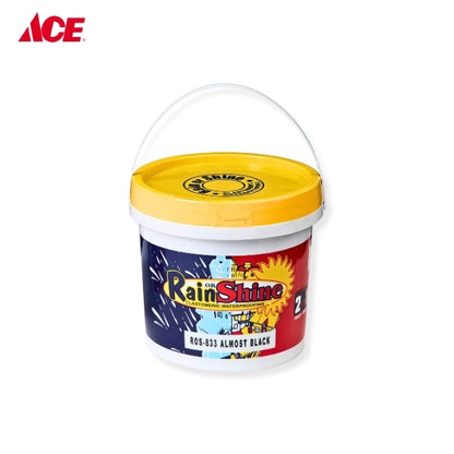 RAIN OR SHINE 4L Elastomeric Waterproofing -  Almost Black (ROS-833)