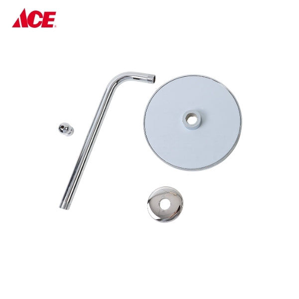 ROSCO Round Rain Shower Head 8" with Stainless Arm 12" (RO-960)
