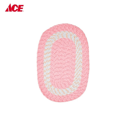 RIGHT CARE 43x66cm Oval Braided Doormat