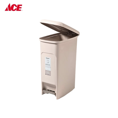 MEGABOX 34L Neutralist Slim Step Bin - Beige (MG-712)