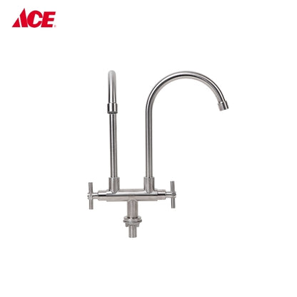 ROSCO Dual Spout Kitchen Faucet – Cross Handle (RO-1886)